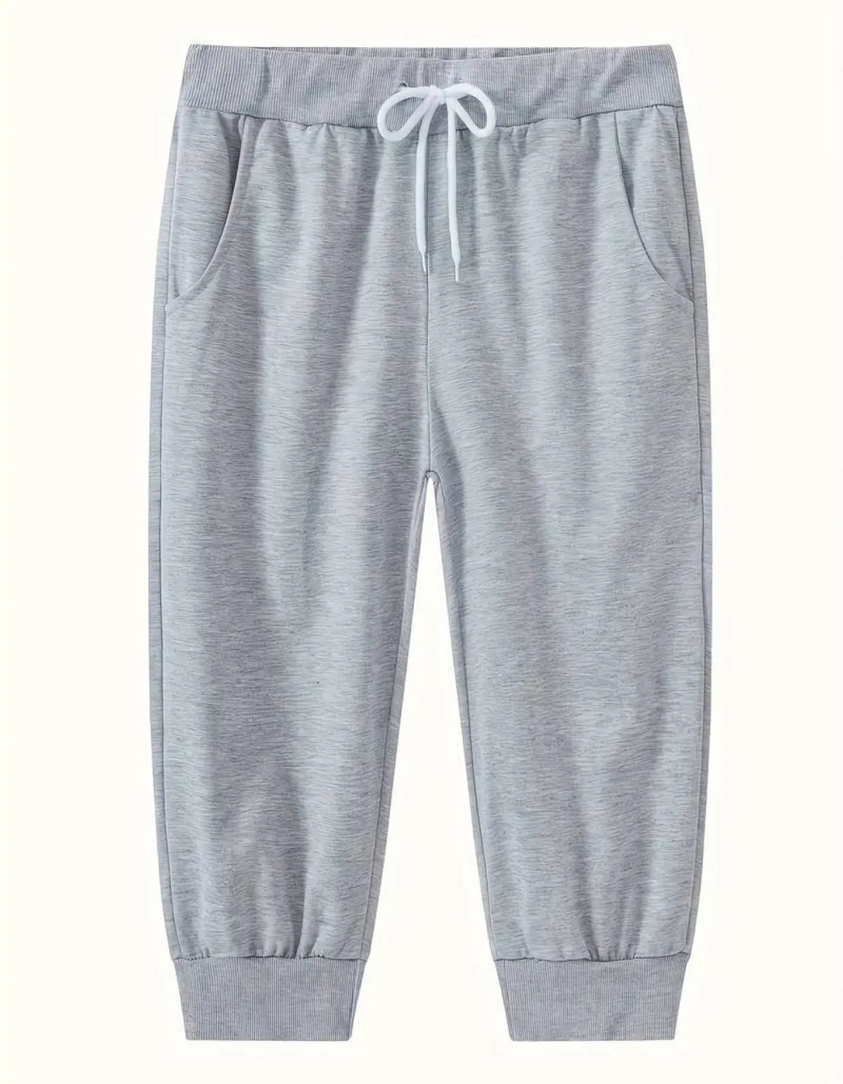 Herren 3/4 Jogginghose Schwarz