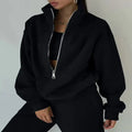 -Sweatshirt und Hose fÃ¼r Damen bekleidung mit ReiÃŸ verschluss