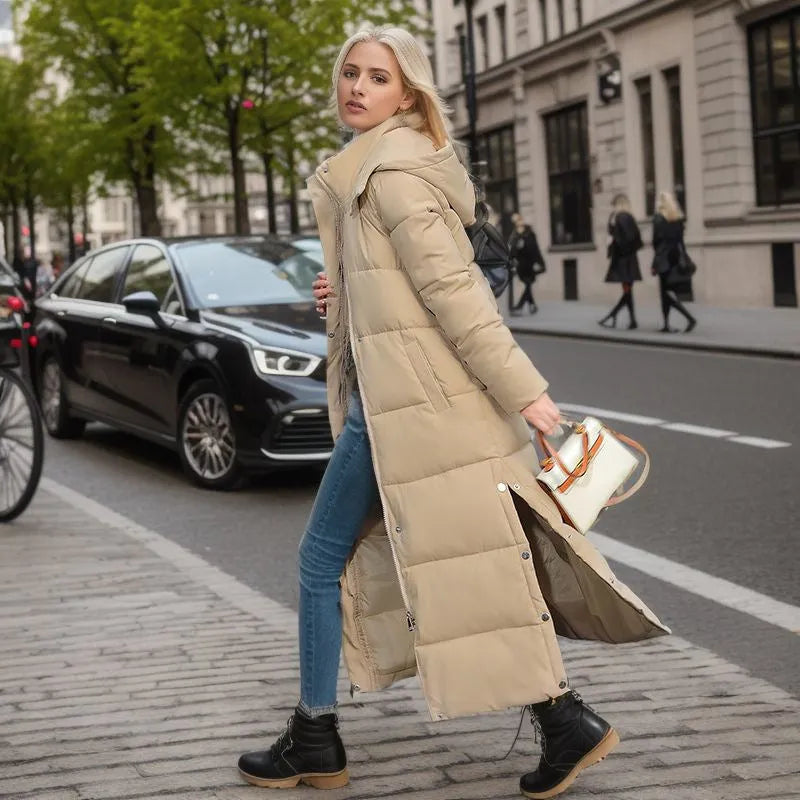 - Langer Wintermantel - Elegant