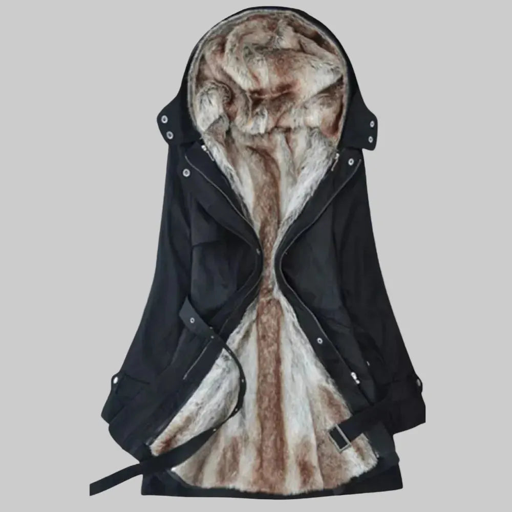 Damen Gefütterte Winterjacke mit elegantem Design & Wärmender Fütterung |