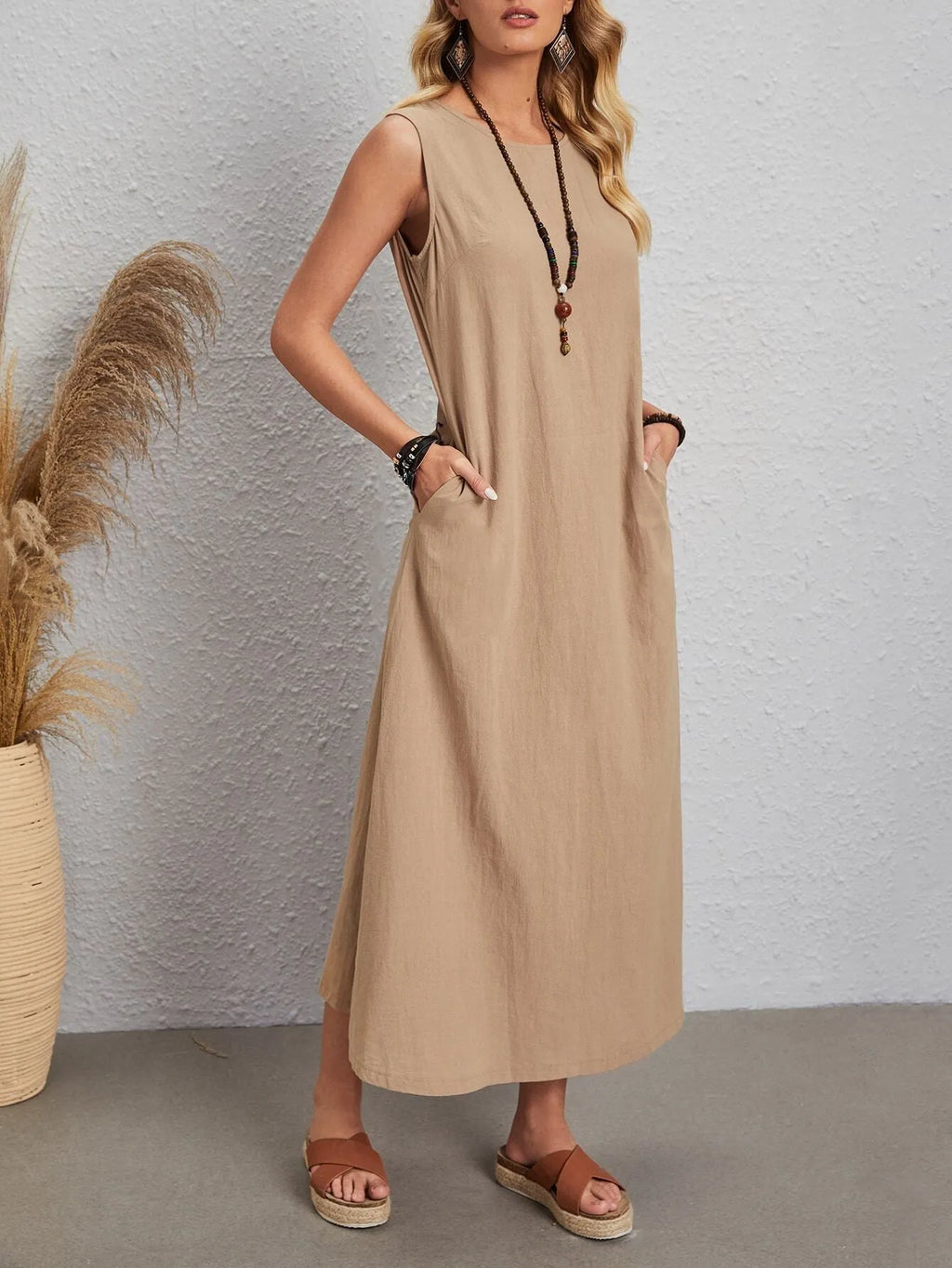 Vestido Longo Casual Emilly