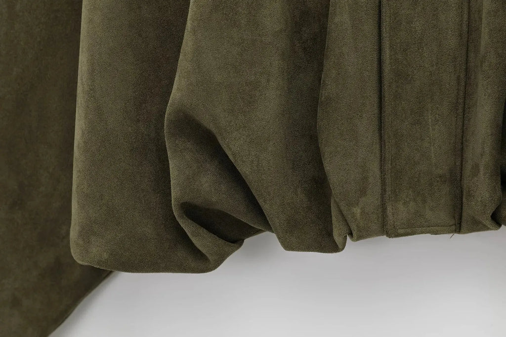 ISLA | Oversized Suède Dames Jas – Warm, Elegant & Perfect Voor Het Najaar