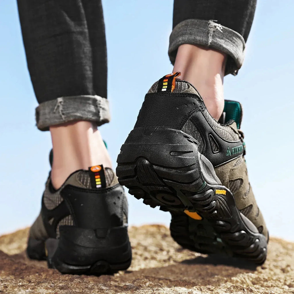 Niedrig Wasserabweisende Wanderschuhe Mit Robuster Sohle Für Herren