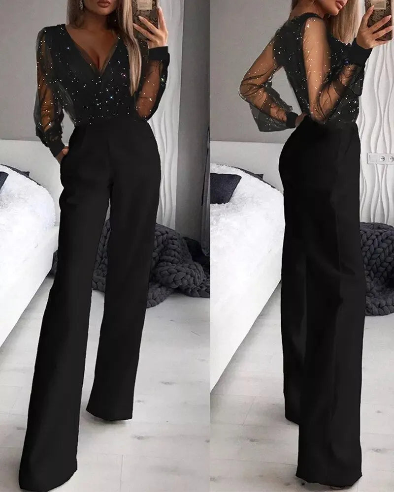 LÃ¤ssige einfarbige regulÃ¤re Jumpsuits