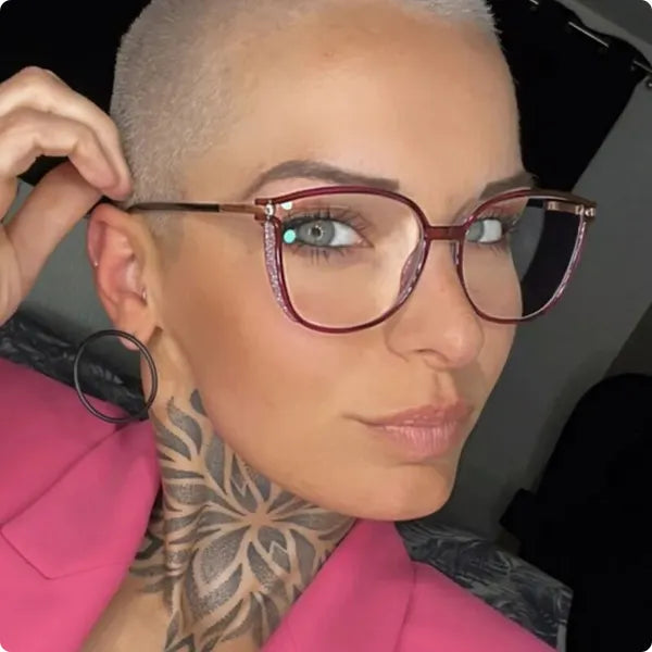 Luxuriöse Lesebrille
