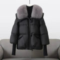 Luxe Dames Winterjas Met Brede Bontkraag | Warmte, Klasse & Comfort In Eén