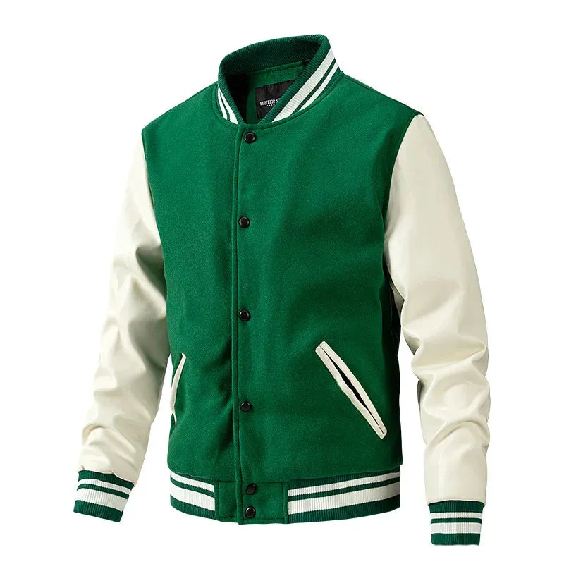 Modische College-Jacke