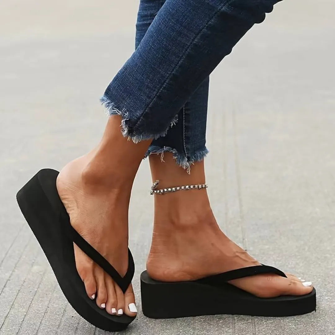 Flip Flop | Bequeme Keilabsatz-Flip-Flops fÃ¼r den Sommer