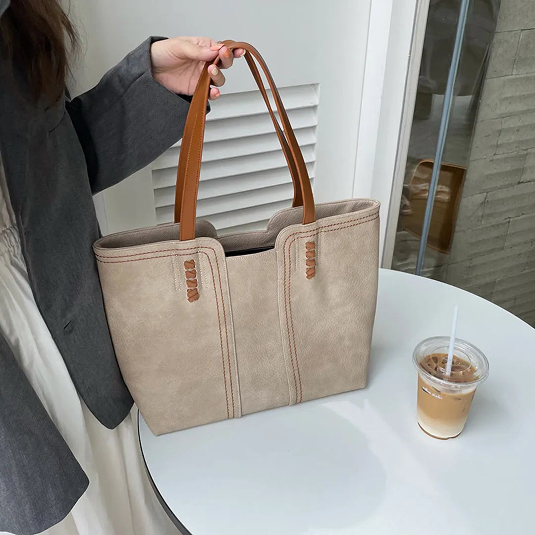 Trendy Spacious Women's Shopper with Comfortable Shoulder Straps