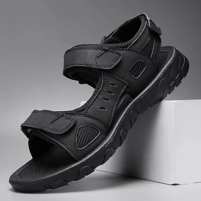 Klassische Herren Sandalen, Stilvoll Und Bequem