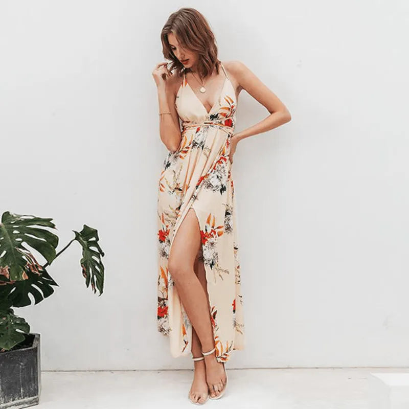 Boho Maxi Kleid fÃ¼r Sommer Events