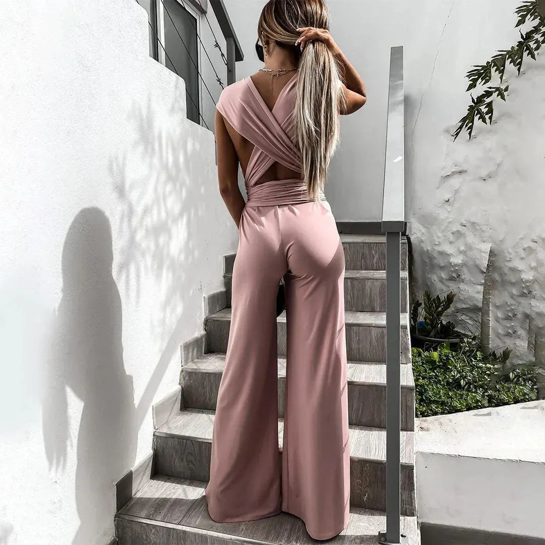 RYLEIGH | Trendy Dames Jumpsuit Met Bovenkant Die Op Verschillende Manieren Te Kopen Is – Stijlvol, Comfortabel, Veelzijdig