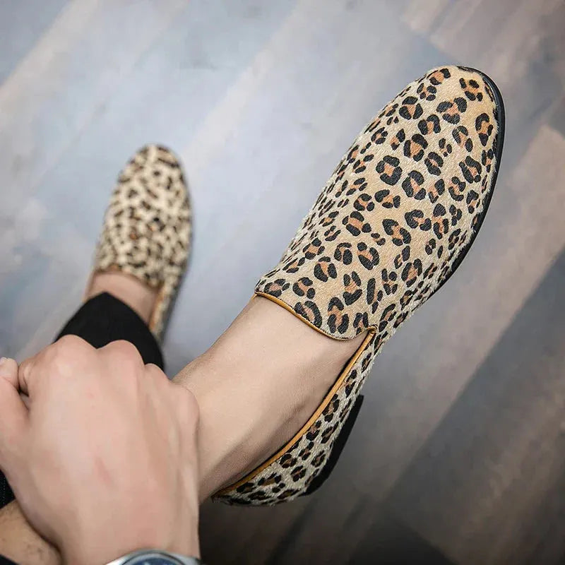 Bedruckte Loafers Für Männer