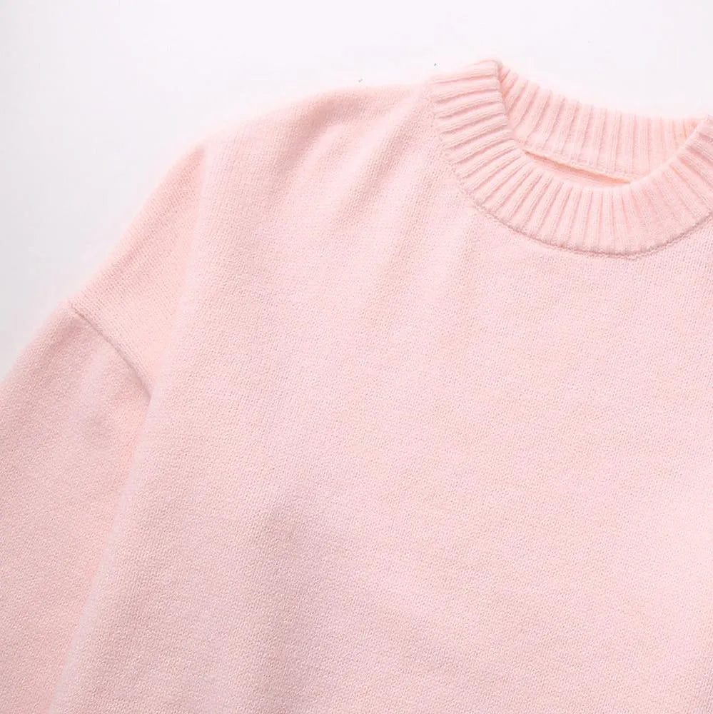 NOAH | Oversized Dames Sweater Roze – Zacht, Trendy & Perfect Voor Koude Dagen