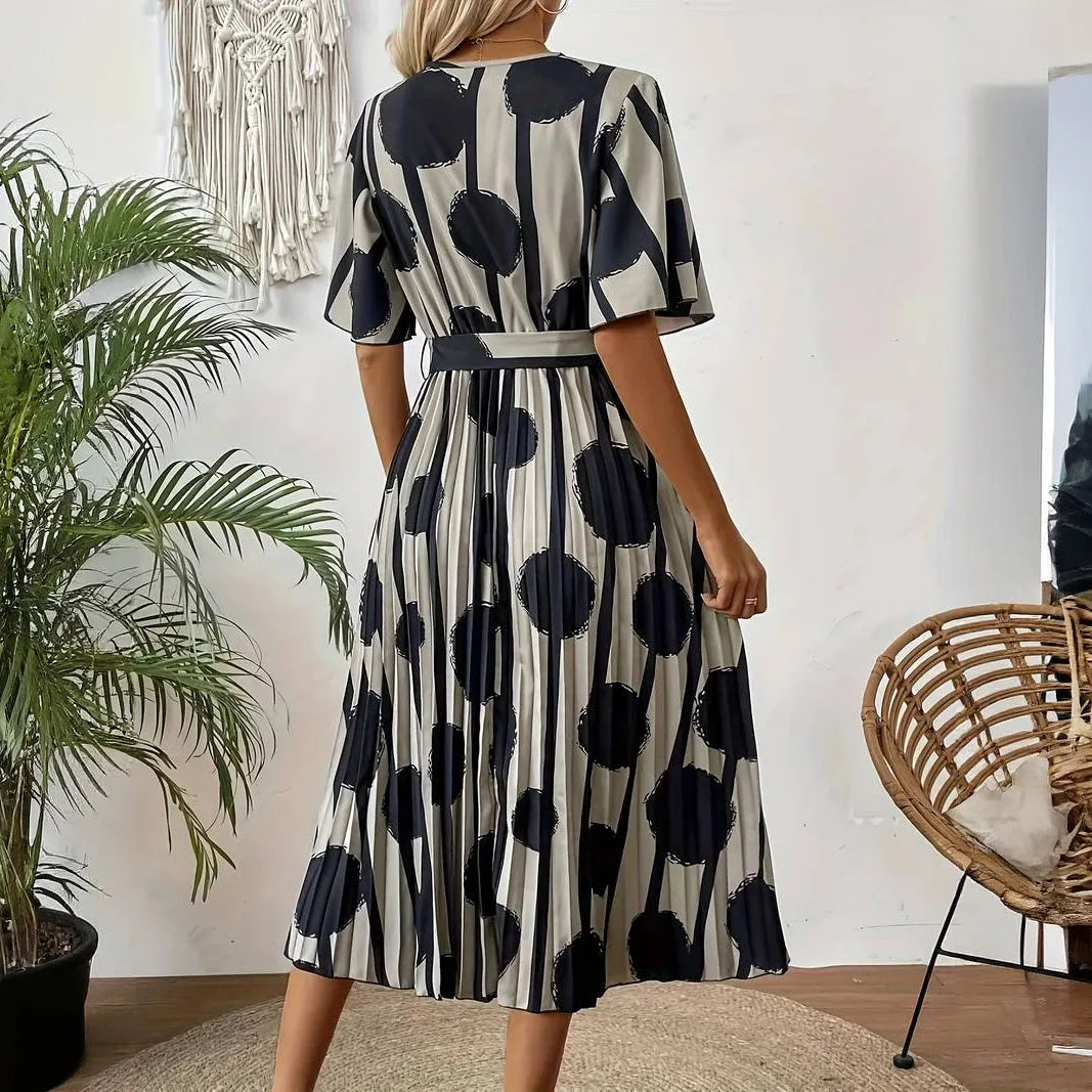 Verspielt Elegantes Kleid mit Punkten