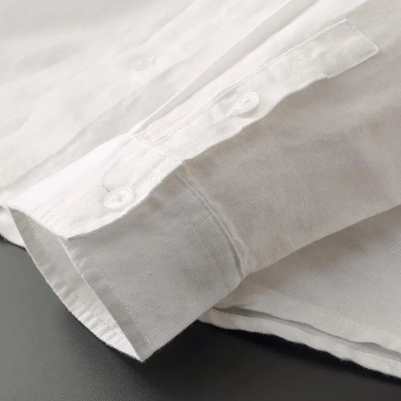 Herren Langarm Hemd Kapuzenshirt