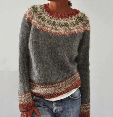 GemÃ¼tlicher Vintage-Winterpullover