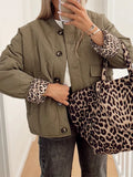 Nika | Frakke med Leopardprint For