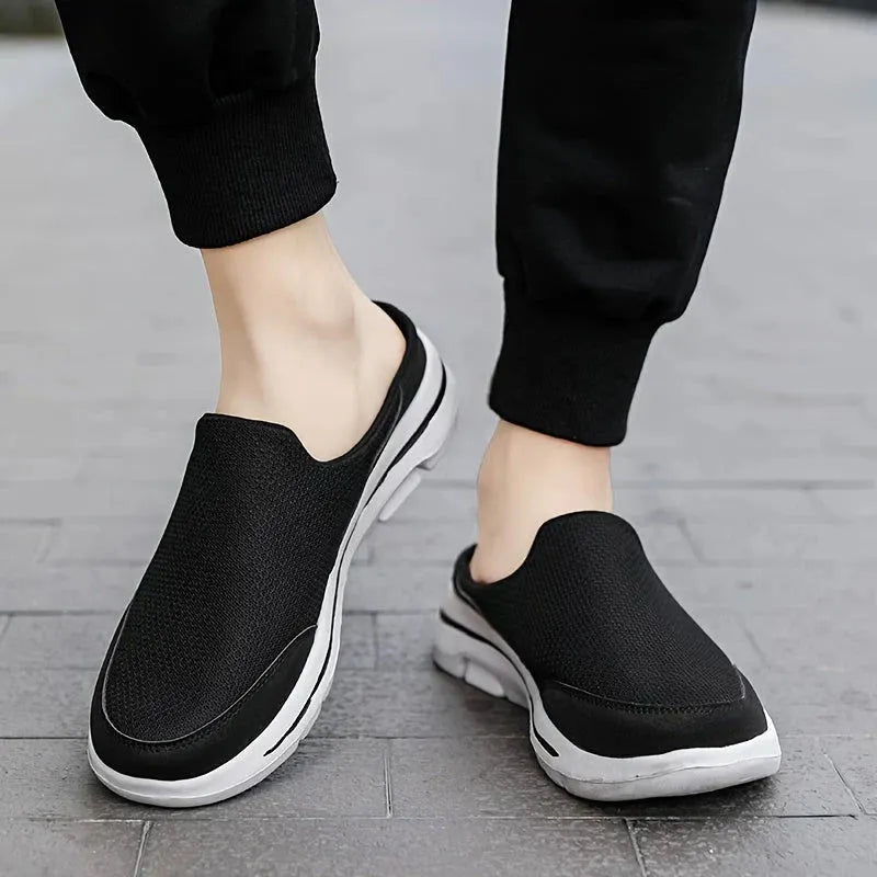 Atmungsaktive Mesh Slip Ons Schuhe Für Herren