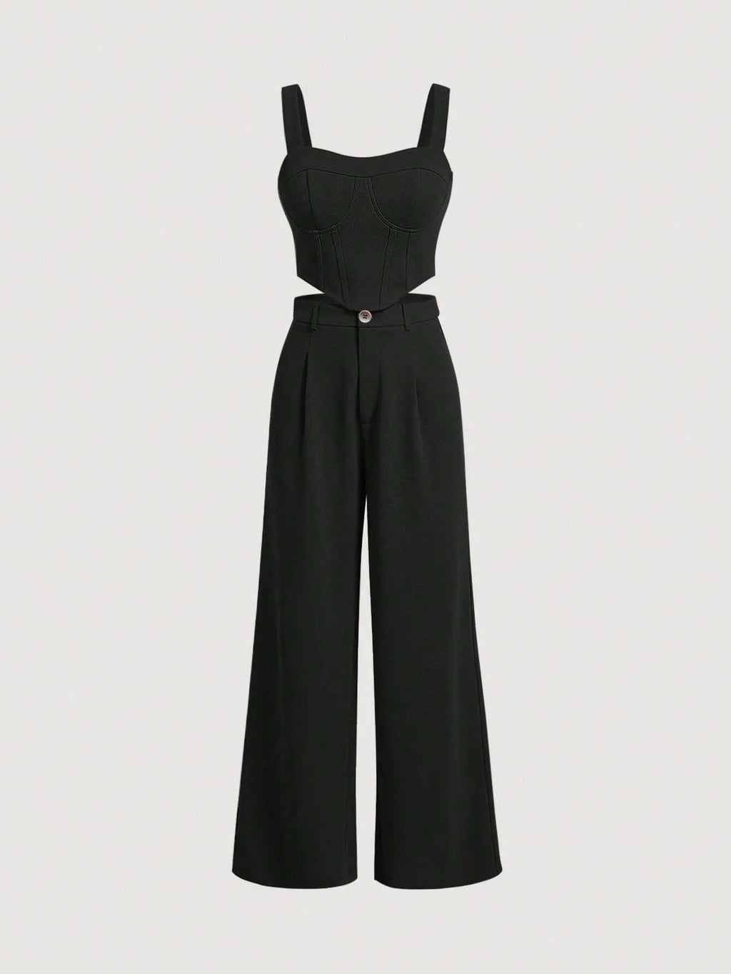 Conjunto Feminino Alfaiataria Preto CecÃ­lia