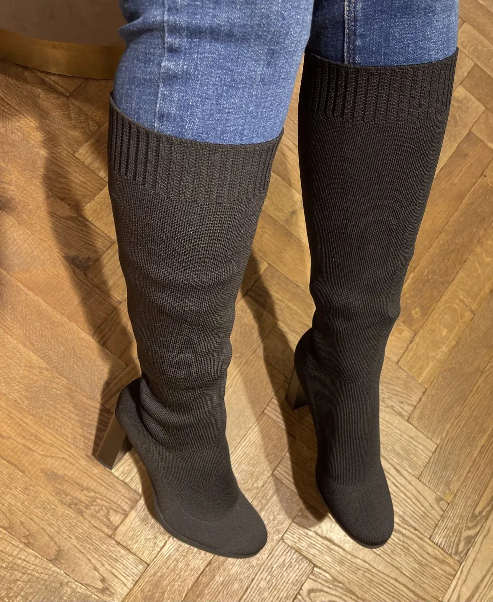 Dames Kuitlange Soklaarzen â€“ Verfijnd, Rekbaar & Onweerstaanbaar Chic