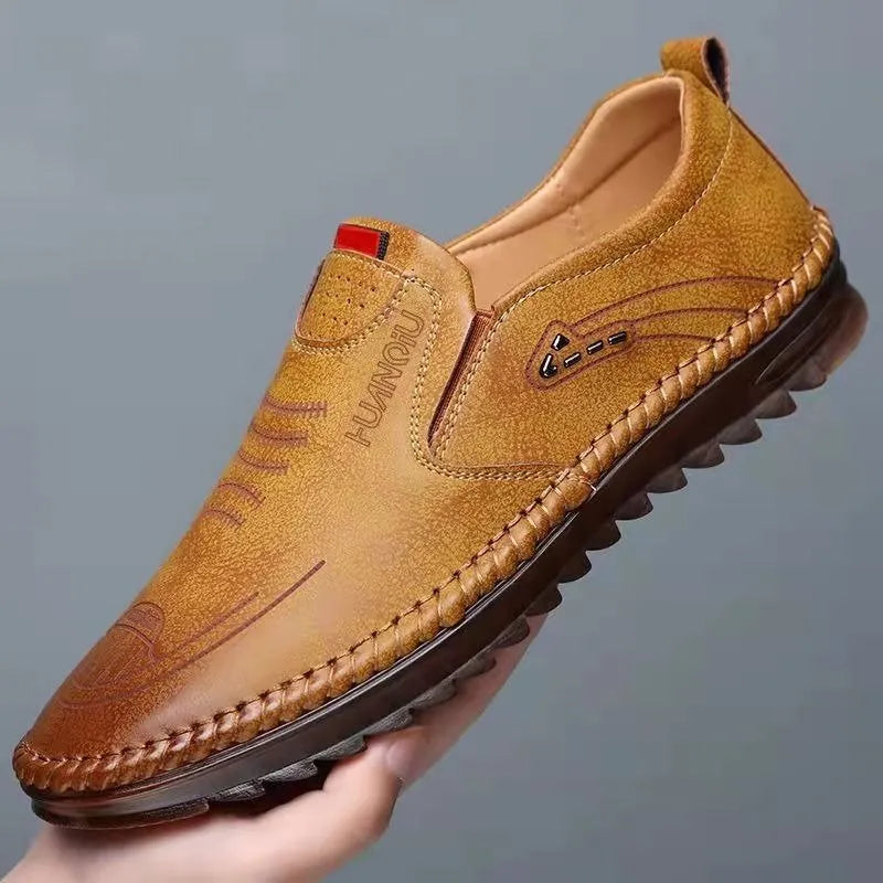 Moderne Leder Herrenschuhe