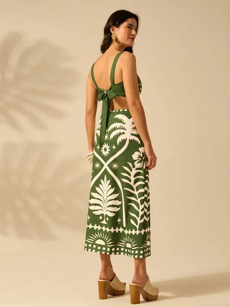 Conjunto Feminino Verde Galisteu