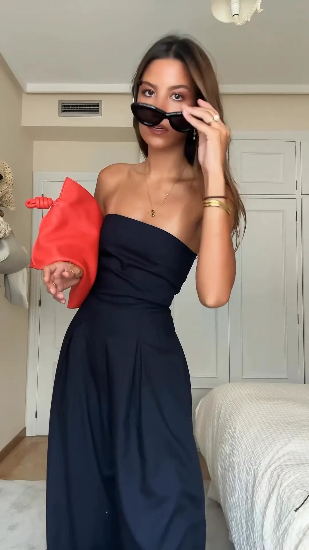Michaela | Strapless Jumpsuit