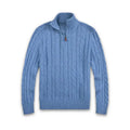 Trendy Strickjacke Mit Reißverschluss