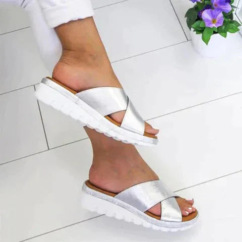 ALINÉA | Dames Instap Sandalen met Geheugenschuim – Comfortabel, Licht & Zomers