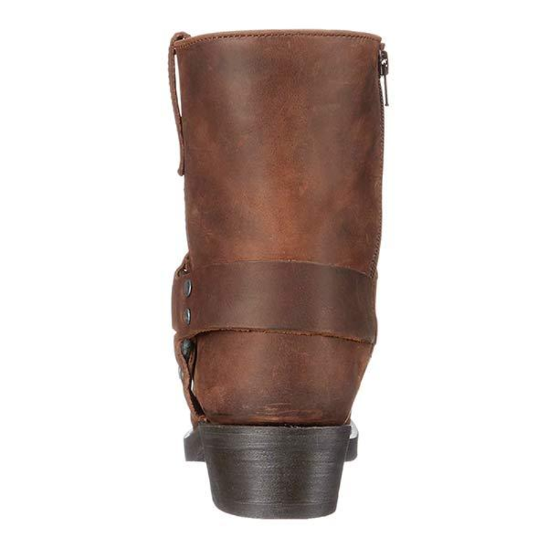 Herren Schwarze Cowboystiefel Wildleder