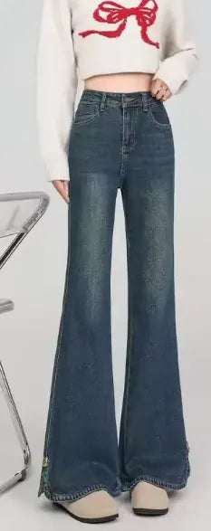 - Slim-fit-Denim-Hose