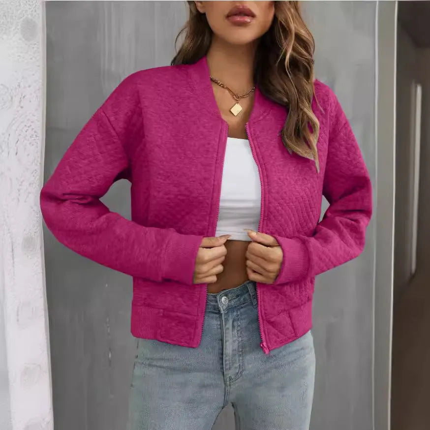 Stylische Sommer Bomberjacke