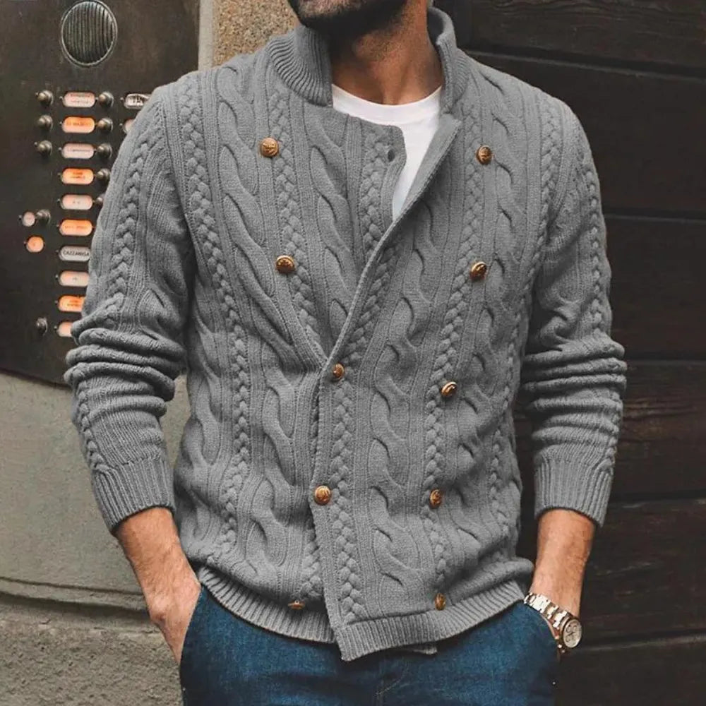 Eleganter Herren Strickjacke