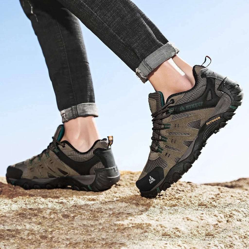 Niedrig Wasserabweisende Wanderschuhe Mit Robuster Sohle Für Herren