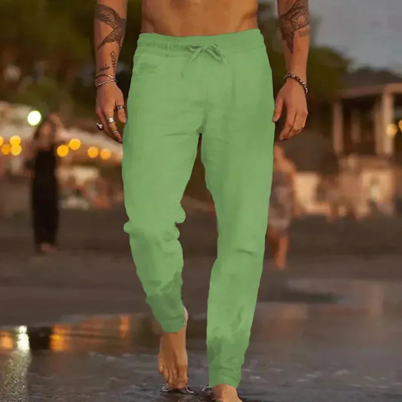 Herren Sommer Hose Elegant