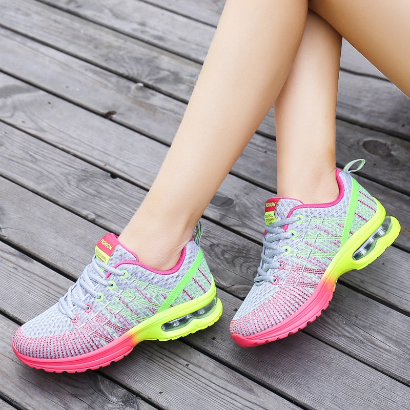 Luftige Lauf-Lieblinge Damen Atmungsaktive Leichtgewichtige Laufschuhe