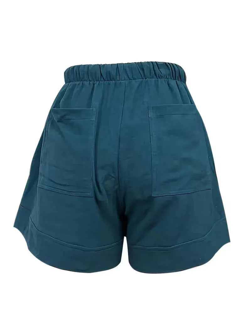 Casual Summer Pants for Women with Elastic Waistband
