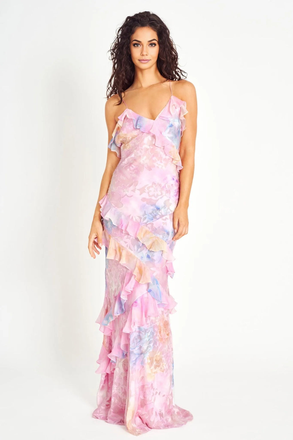 Alessia | Romantic Maxi Dress with Ruffles