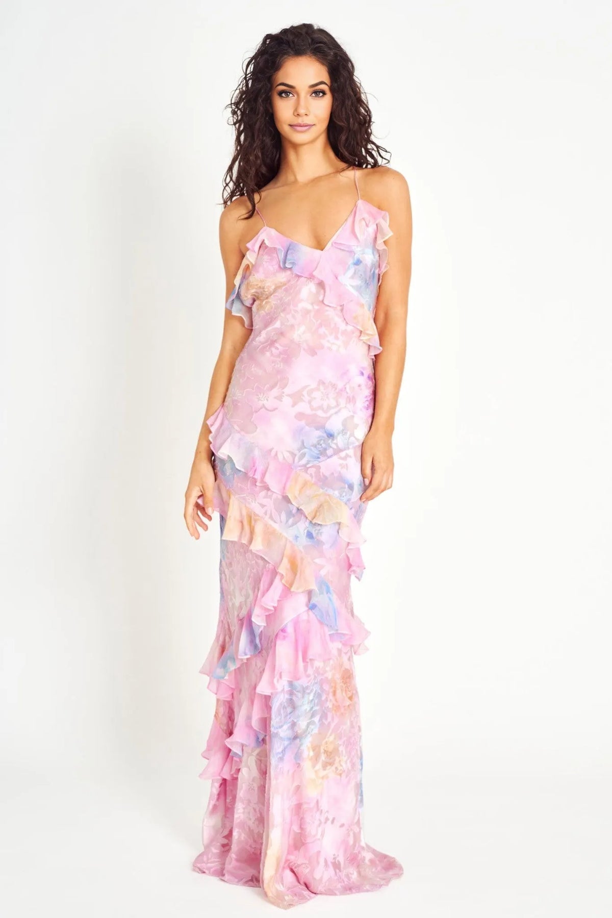 Alessia | Romantic Maxi Dress with Ruffles