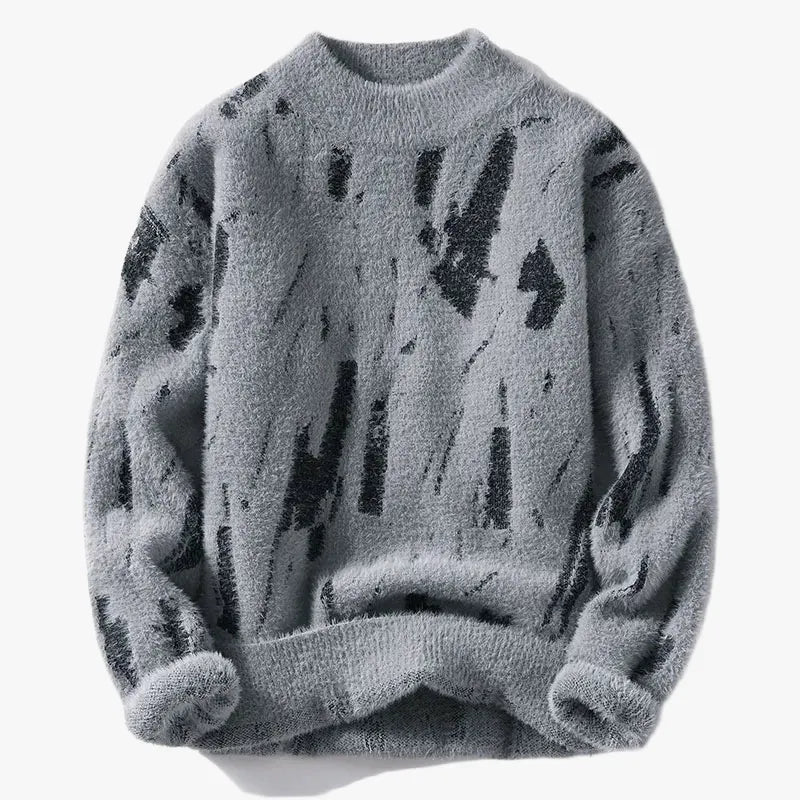 Modischer lÃ¤ssiger Pullover mit einzigartigem Design