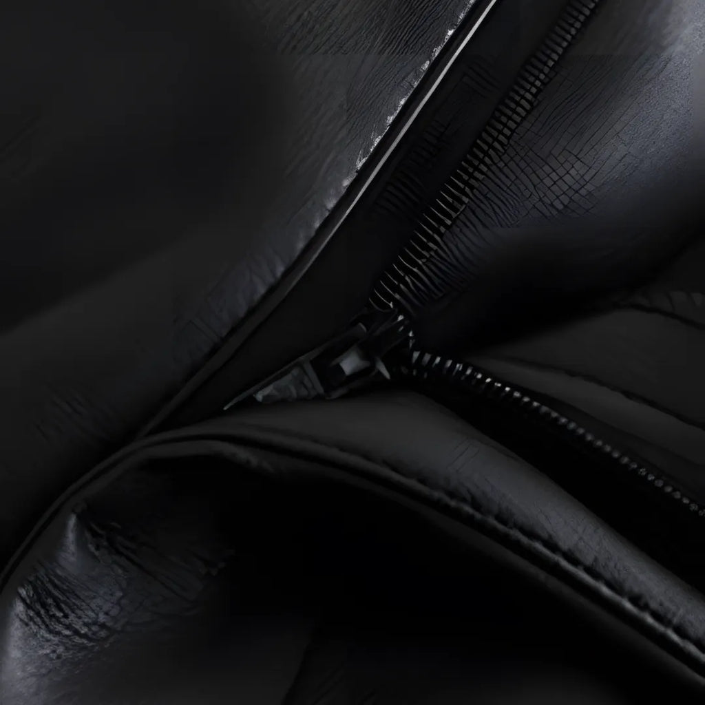 Elegante Leren Broek Voor Dames Met Hoge Taille - Flatterend & Stijlvol