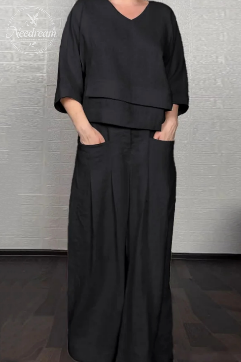 Complete Minimalist Set in Two Pieces